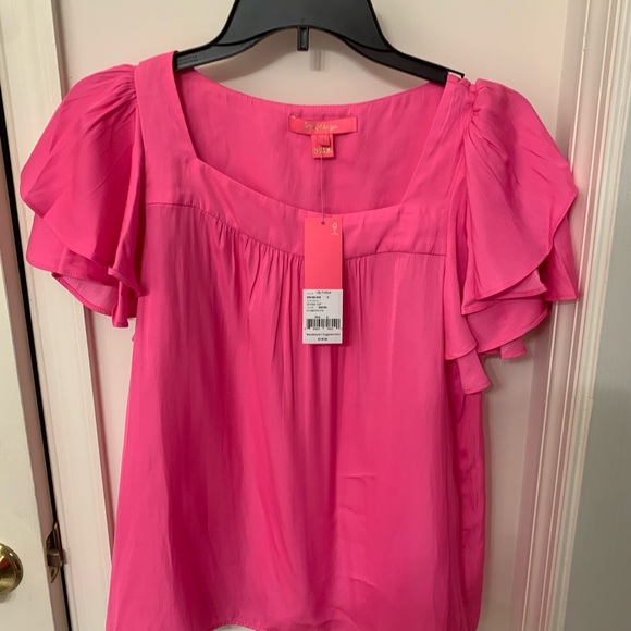 NWT Lilly Pulitzer Devina Top Small - Picture 2 of 5
